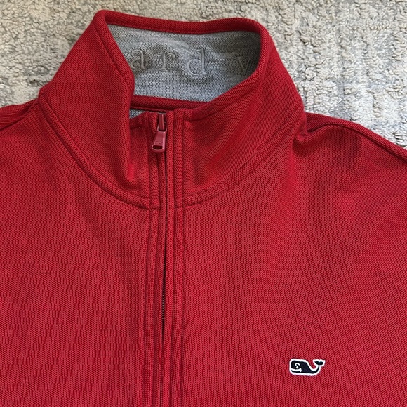 VINEYARD VINES red knit pullover - Picture 2 of 3